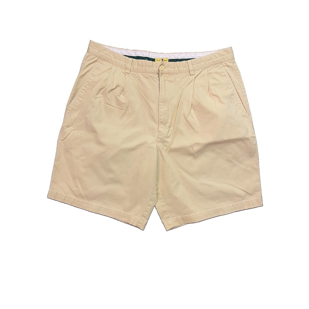Vintage Yellow Duck Head Chino Shorts Size 38 w/ Yellow Tag